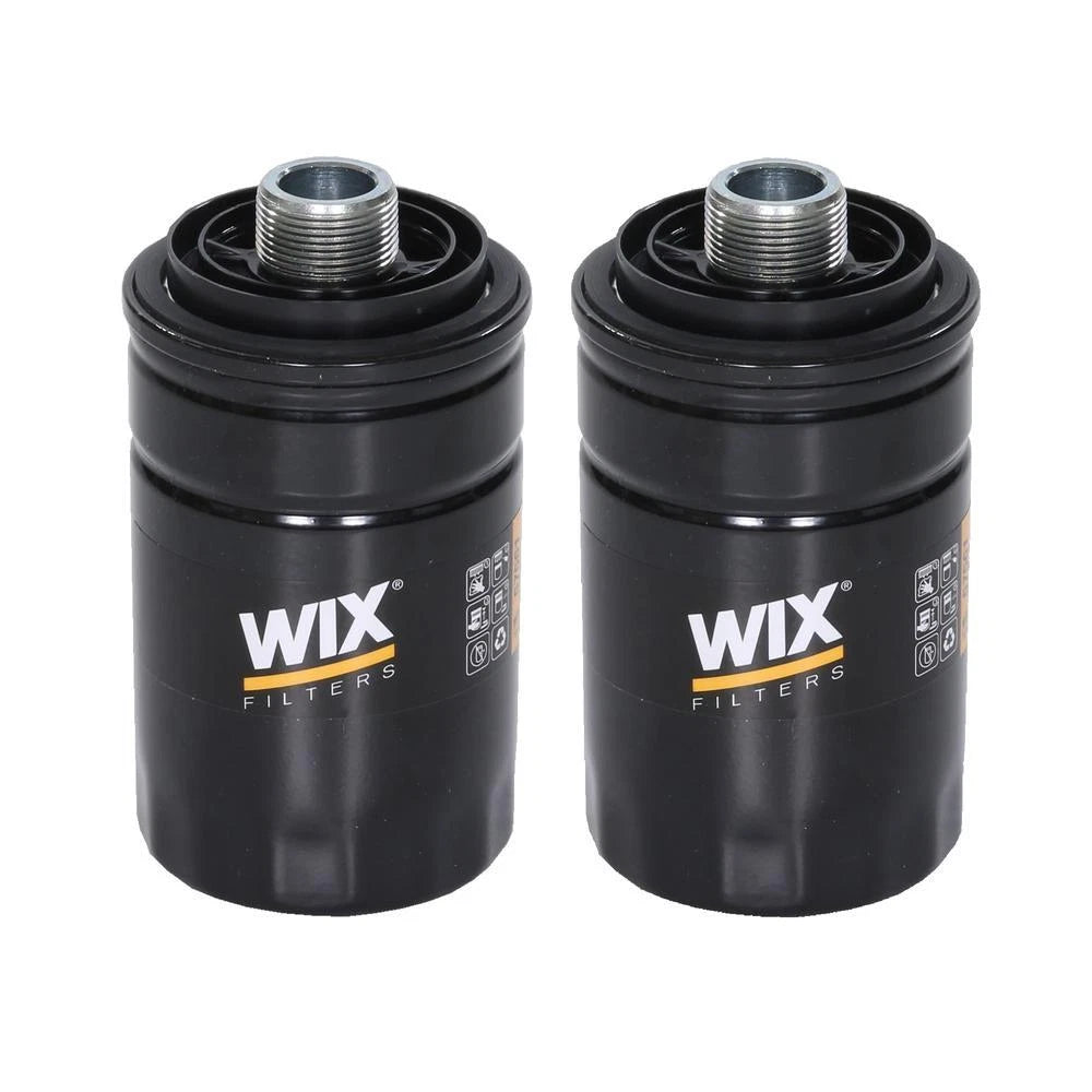 2X Wix 57561 Engine Oil Filter Kit for (Spin-On)