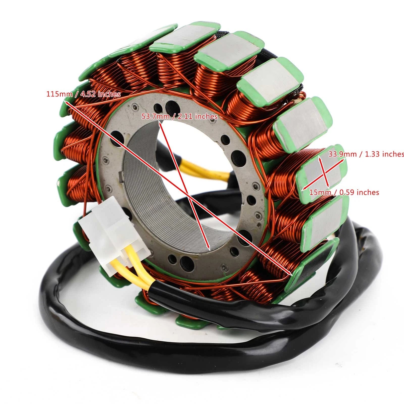 Magneto Generator Stator for BMW F650 Funduro F650 ST (1993–2000) 12112343132