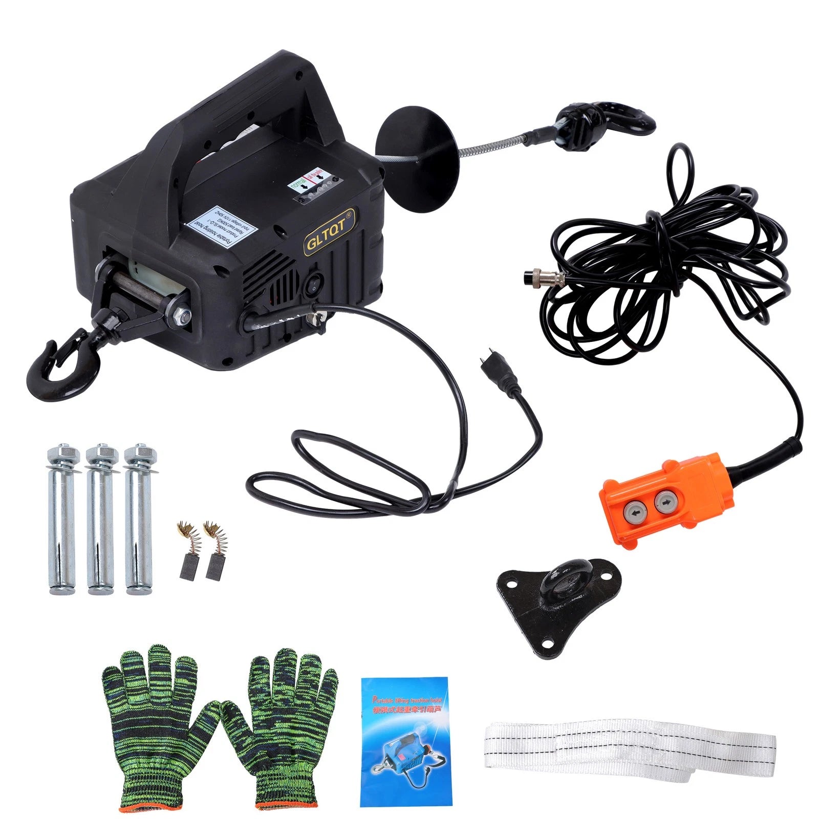 2X Electric Hoist Winch for Automotive Use
