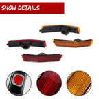 Set of 4 Side Marker Light Lamp Assemblies for Lincoln MKX (2007–2010)