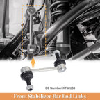 2X Front Stabiliser Sway Bar Link for Lincoln MKX, Ford Edge (No.K750159)