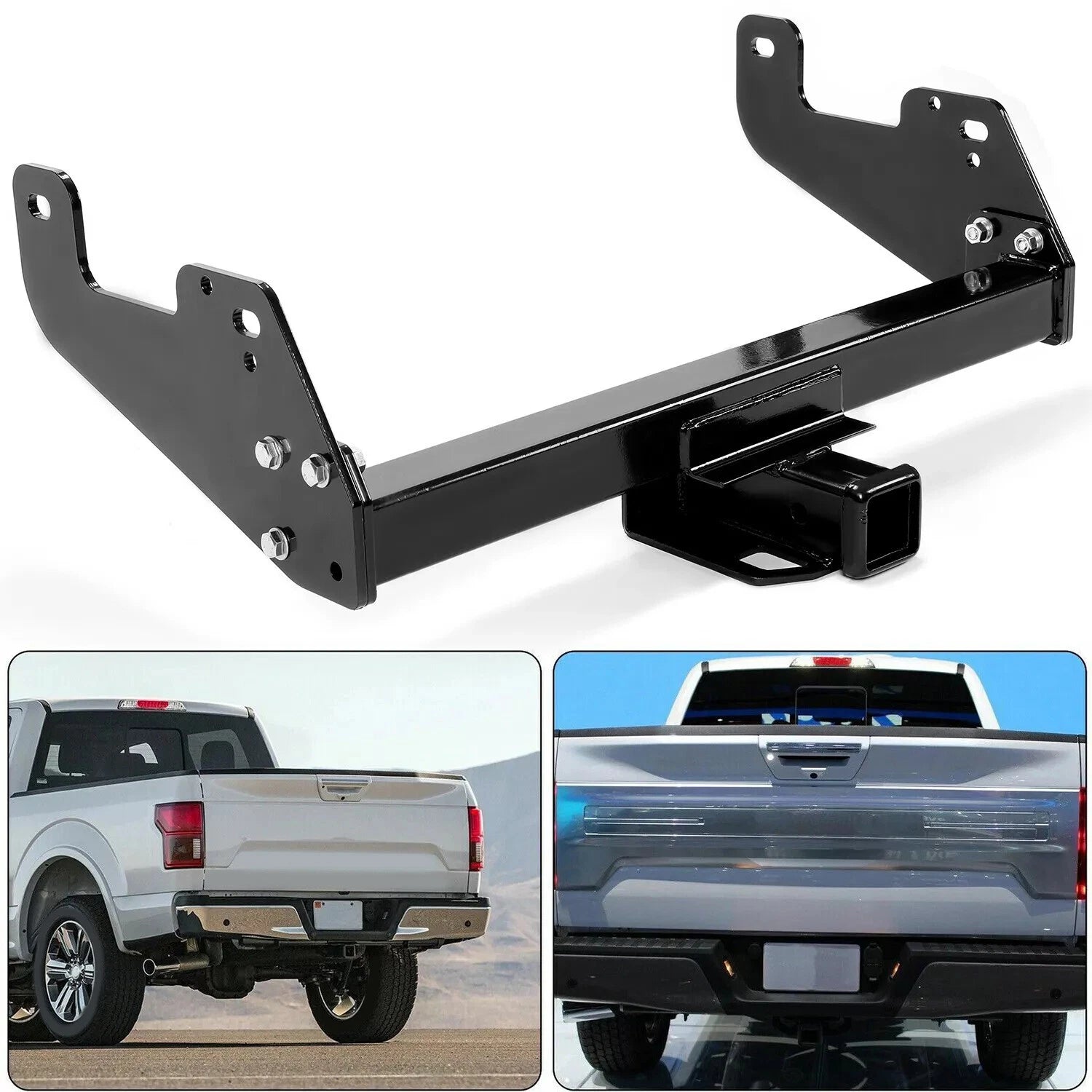2" Class 4 Trailer Tow Hitch Receiver for Ford F150 (2015–2026)