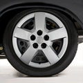 Set of Four 16" Silver ABS Hubcap Wheel Covers for 2007-2011 Chevy HHR (Screw-on
