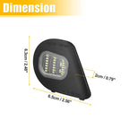 2X Turn Signal Light for Dodge 1500 2500 3500 4500 5500 (68087238AA, 68302824AA)