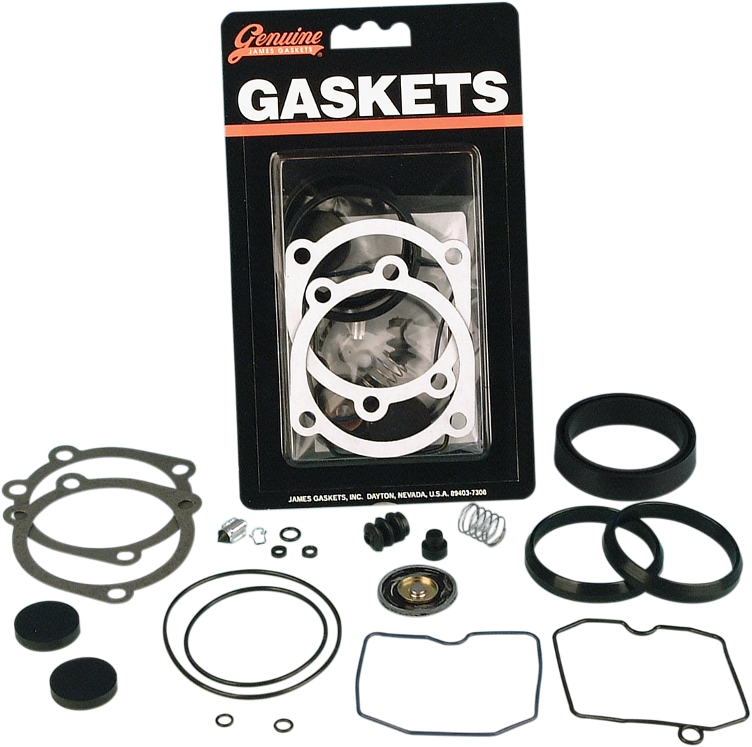 Carburetor Rebuild Kit for Harley-Davidson Big Twin/XL (Keihin CV)
