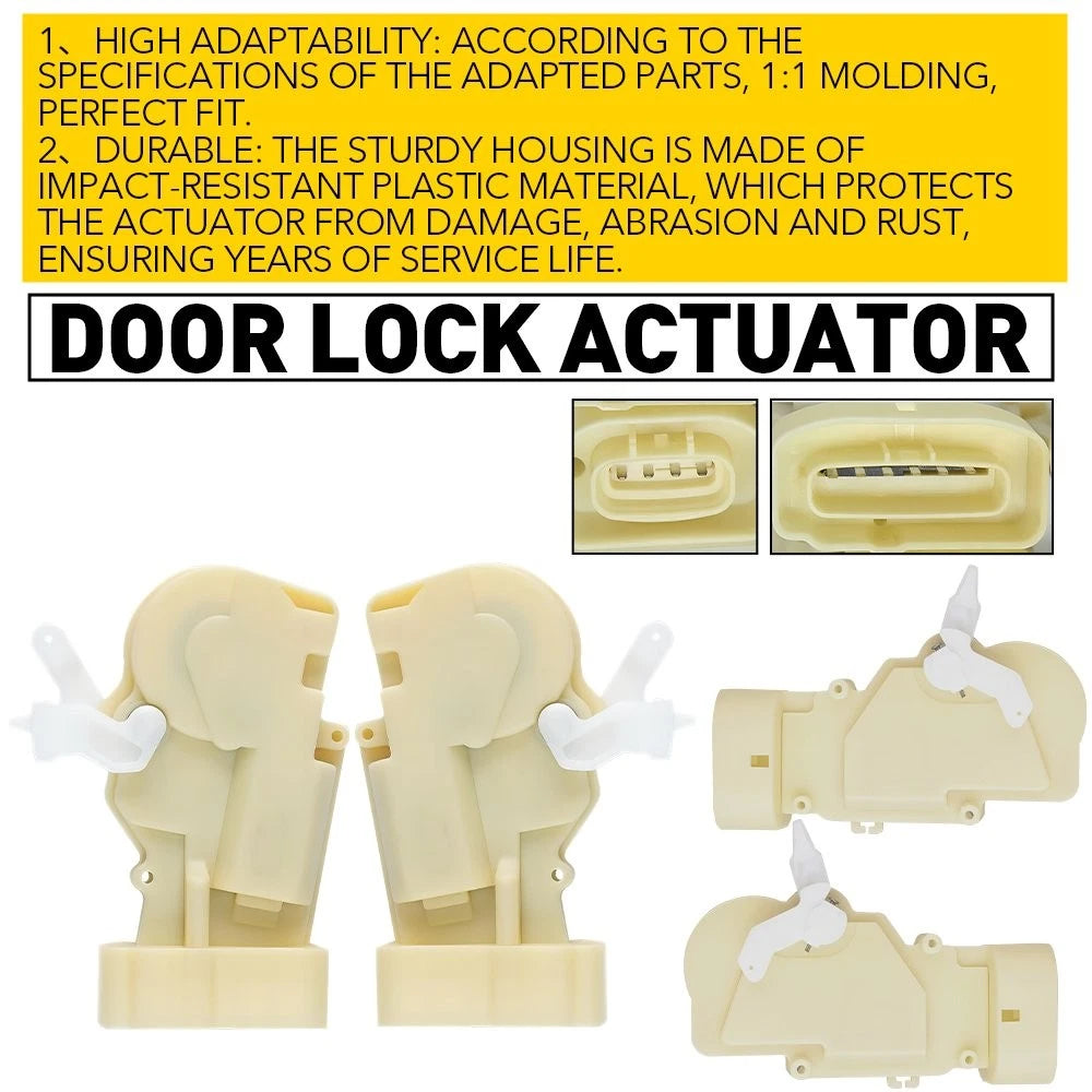 Set of 4 Power Door Lock Latch Motor Actuators for Lexus GS430 (2001–2005) EOH