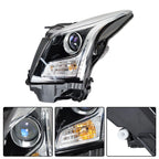 Headlight for Cadillac ATS (2013-2018) Clear Housing Driver Left Side