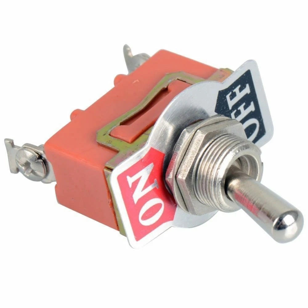 Missile Type 12V ON OFF SPST Toggle Switch for Reliable Circuit Operation