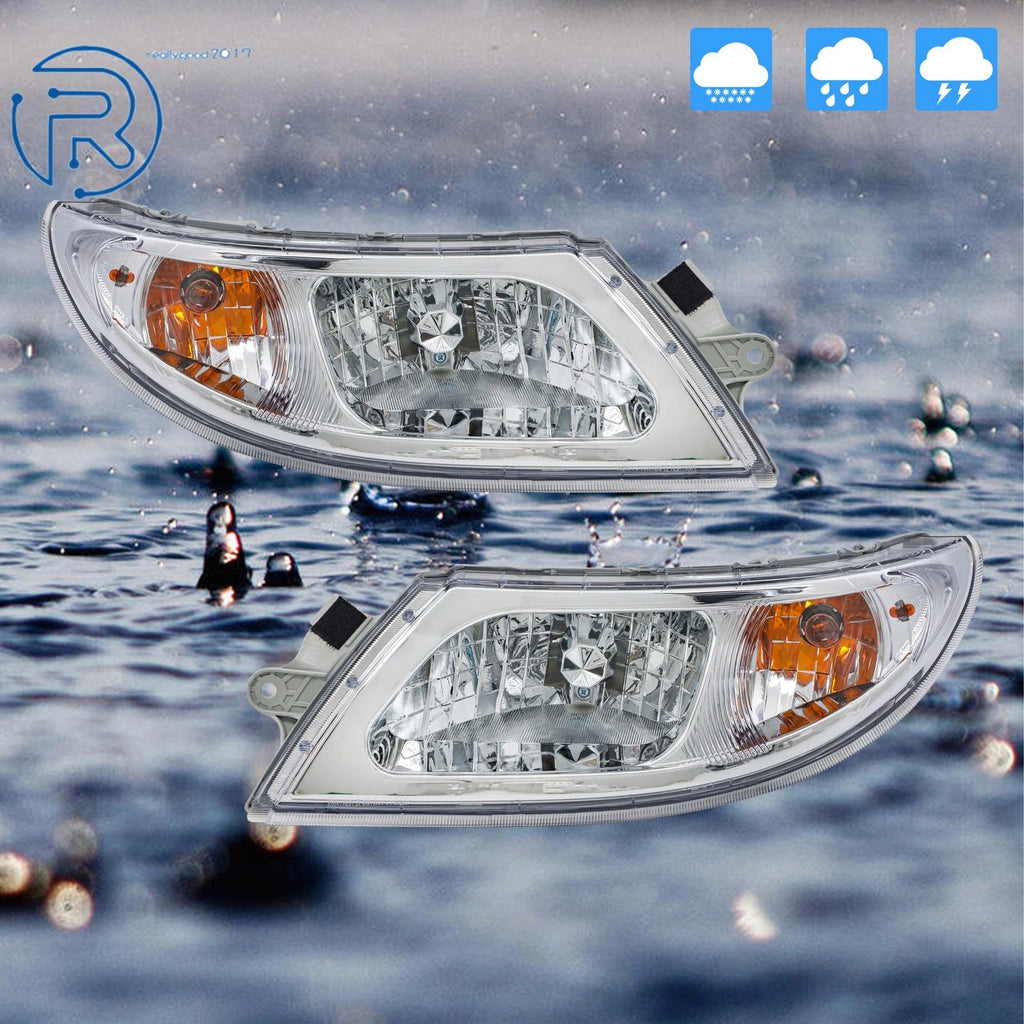 Clear Lens Halogen Headlight Assemblies for International (2002-2019)