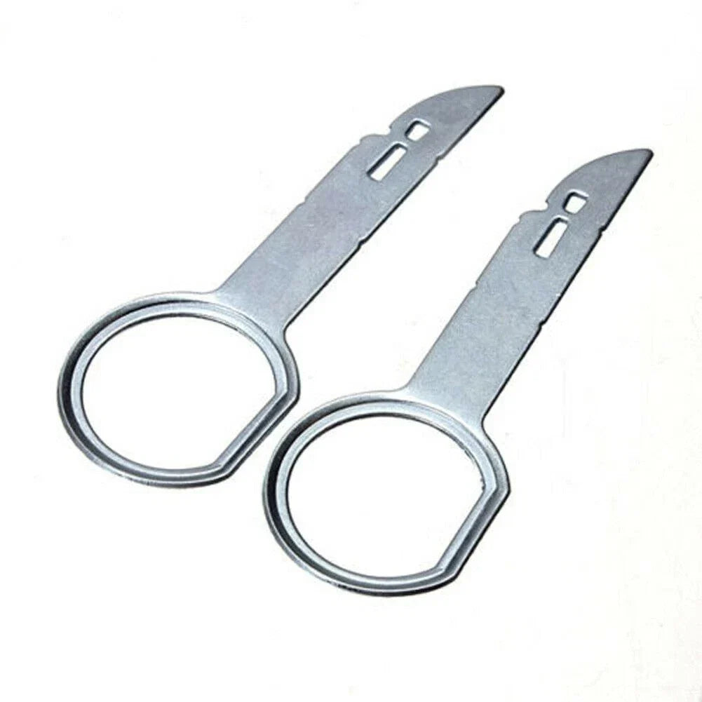 Plastic + Iron Removal Tools for Car Radio Din Stereos