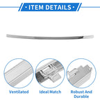 Front Lower Center Bumper Grille Trim for BMW G12 7 Series (2016–2018)