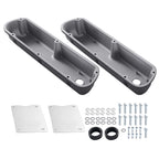 Aluminum Valve Covers for Ford 289 302 351W 5.0L (1962–1985) Black Finned