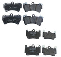 Set of 4 Textar Brake Pads for Audi Q7 Porsche Cayenne VW Touareg (2007–2018)