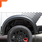 Front Sensor Raptor Style Matte Black Fender Flares for Ford Ranger (22-24)