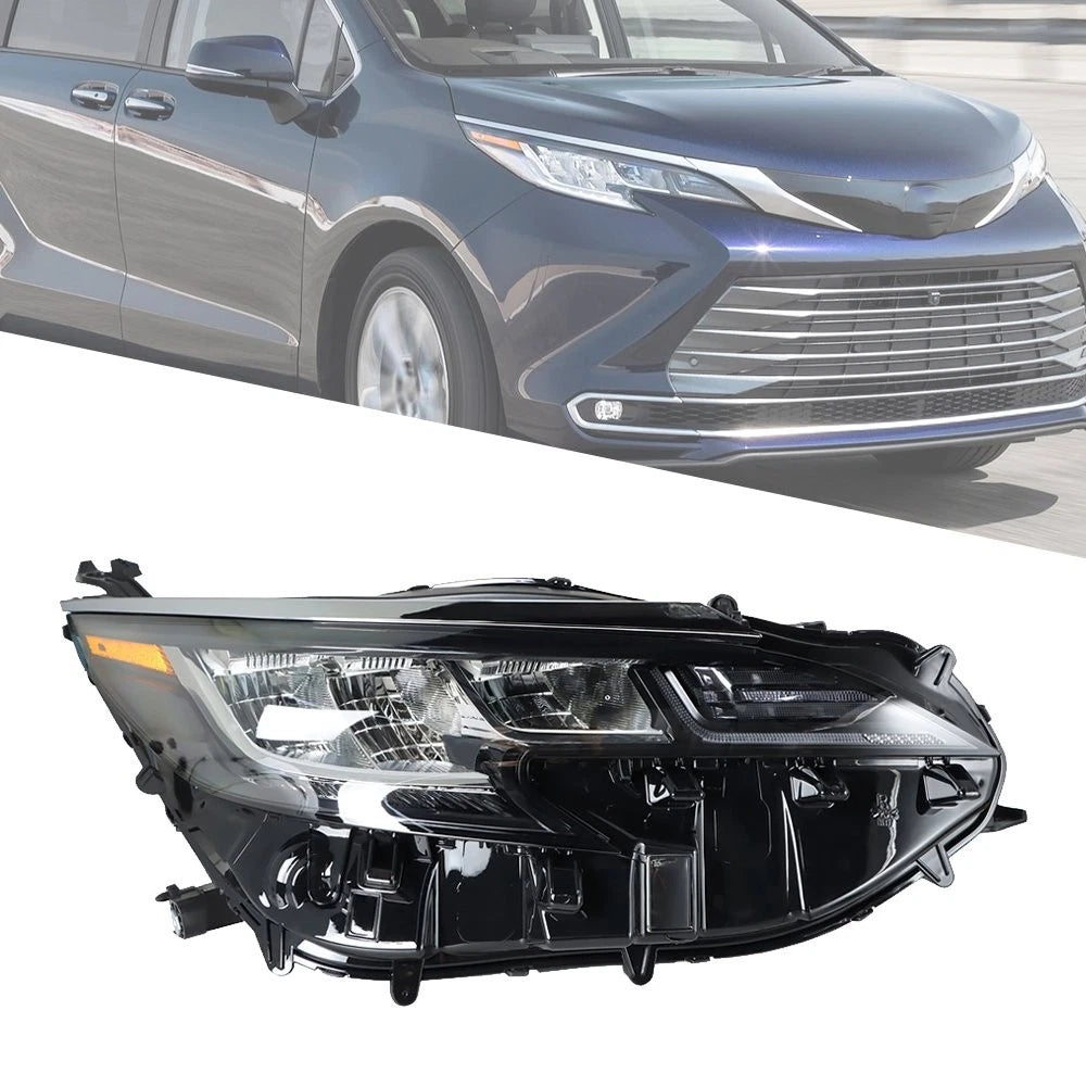 LED Headlight Assembly for Toyota Sienna (2021–2022)