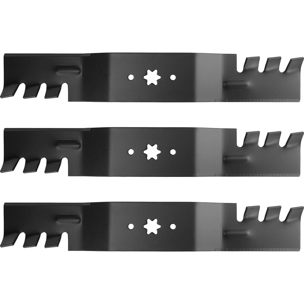 3 Mower Blades for MTD Cub Cadet 54" (Fits 742-0677, 742-0677A, 942-0677, 942-0677A)