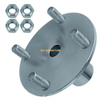 Set of 4 Live Axle Adapter Hubs for Go Kart ATV Quad Trailer (4" x 4")