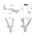 Footpeg Footrest Brake Shift Lever Pedals for Ducati Panigale V4 (2019–2022)