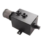 2L Aluminum Oil Catch Can Reservoir Tank Breather Filter 10AN Fitting for