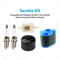 Service Kit for Briggs & Stratton Two Cylinder Motors (Husqvarna Mowers)