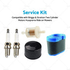 Service Kit for Briggs & Stratton Two Cylinder Motors (Husqvarna Mowers)