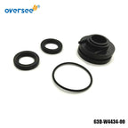 Water Pump Housing Kit for Yamaha Outboard 40-60HP (63D-W4434-00, 63D-44341, 6BG)