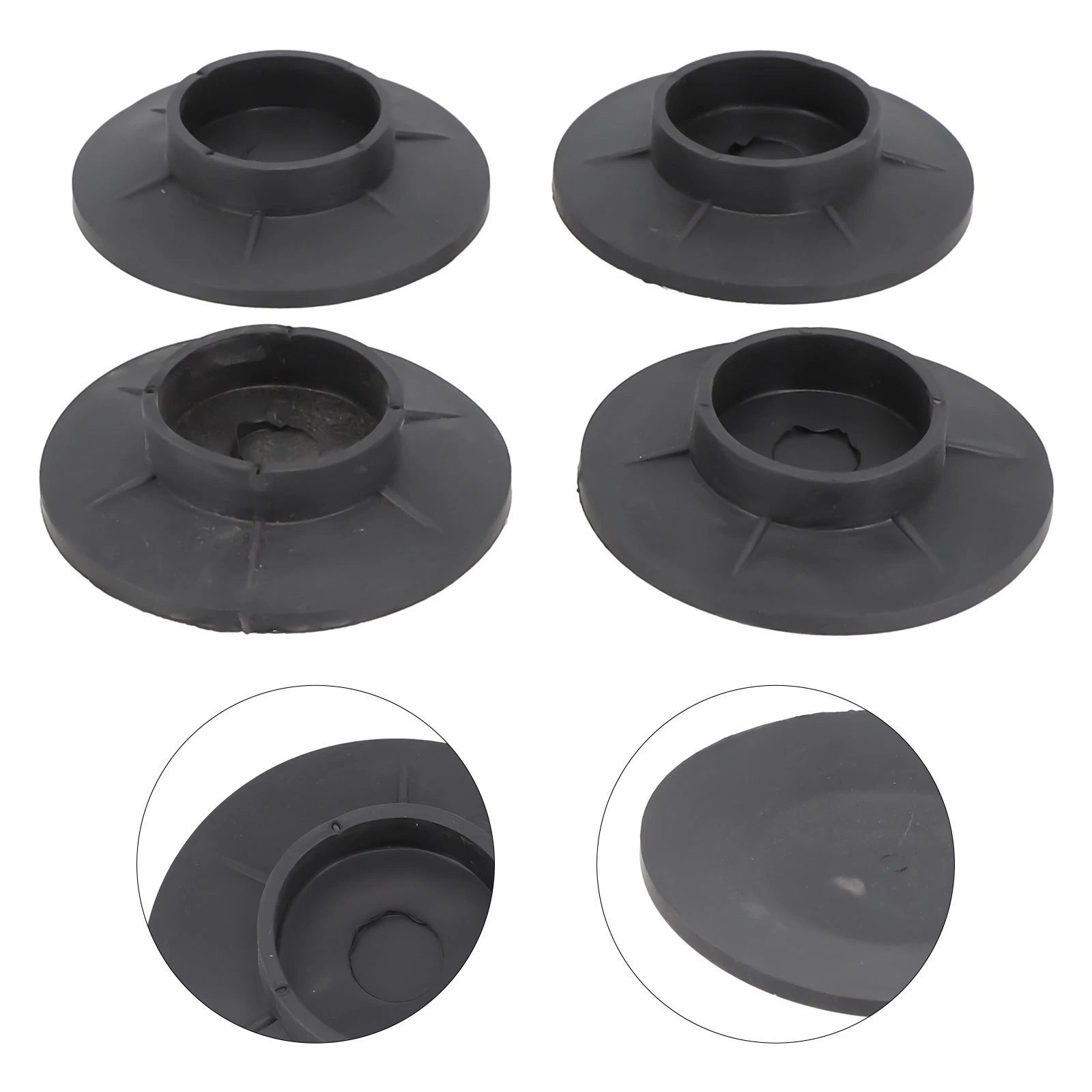 Anti-Vibration Rubber Feet Pads for Washing Machine (Universal Fit)