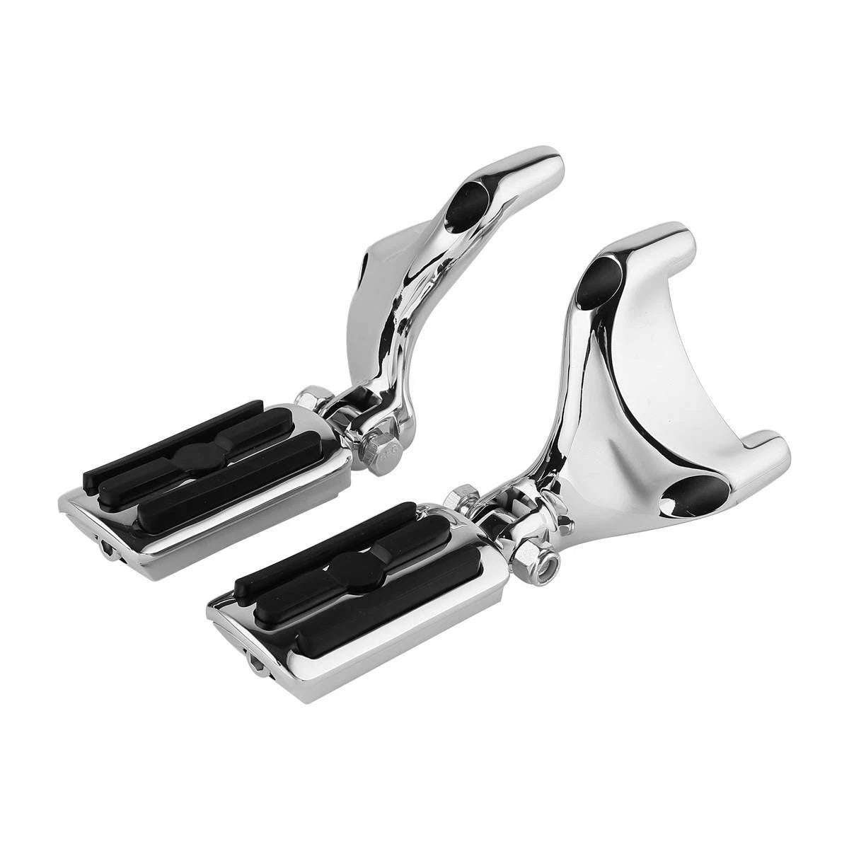 Passenger Footrests Mount Bracket Footpegs for Harley Sportster XL (2004–2013)