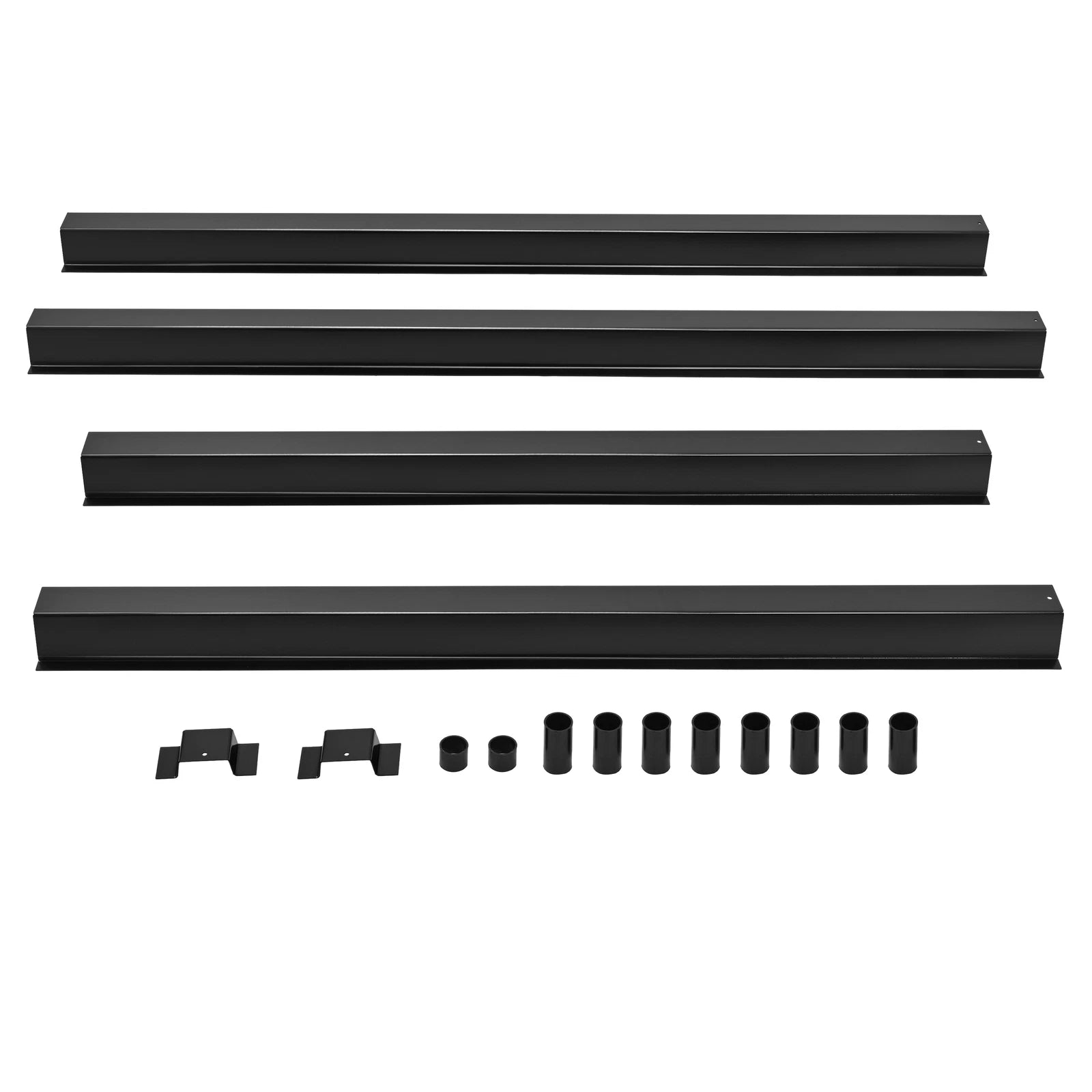 Set of 4 Truck Bed Floor Support Crossmembers Rails for Ford F150 (1977–2016)
