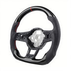 Real Carbon Fiber Sport Steering Wheel for Volkswagen Golf MK7 GTI (2015–2020)