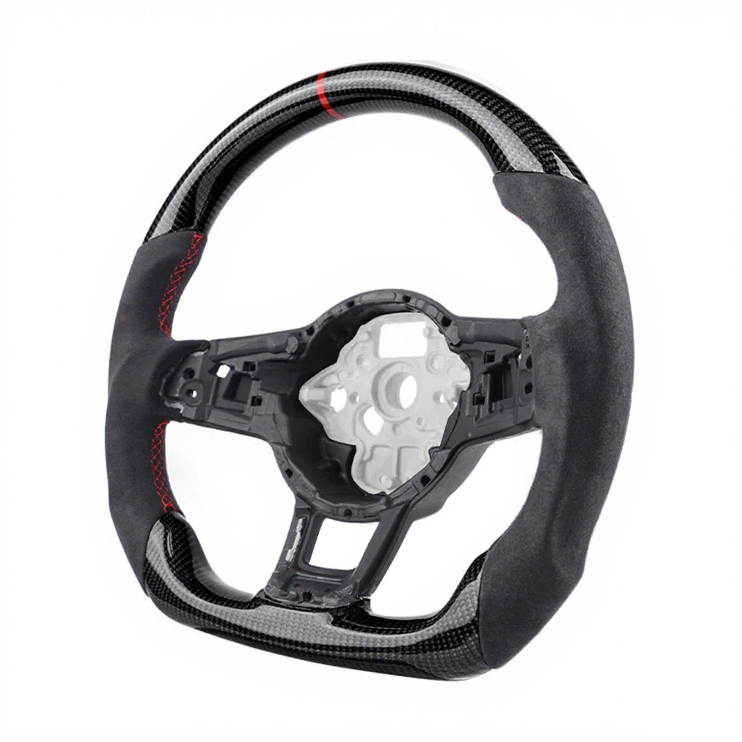 Real Carbon Fiber Sport Steering Wheel for Volkswagen Golf MK7 GTI (2015–2020)