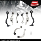 Set of 8 Front Upper Lower Control Arms Kit for Lexus LS460 (2007–2017)