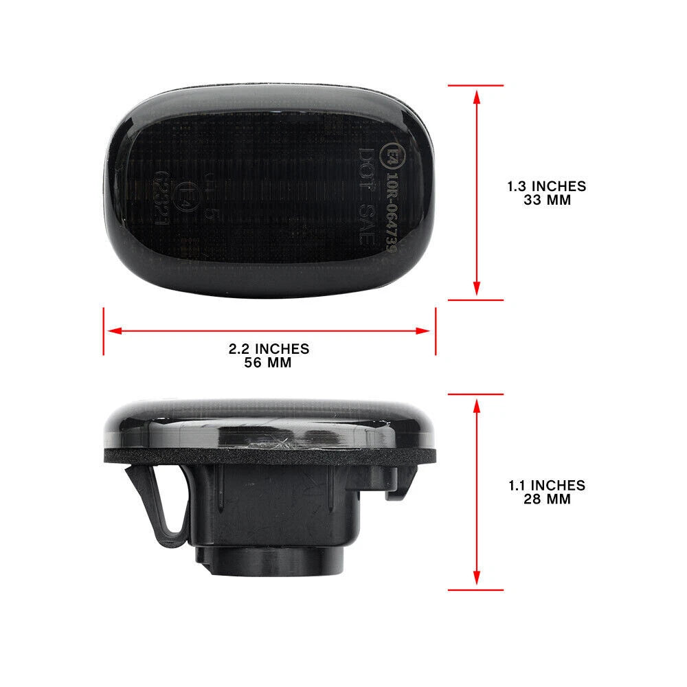 Fender Side Indicator Light Housings for Toyota Celica Corolla Supra Yaris