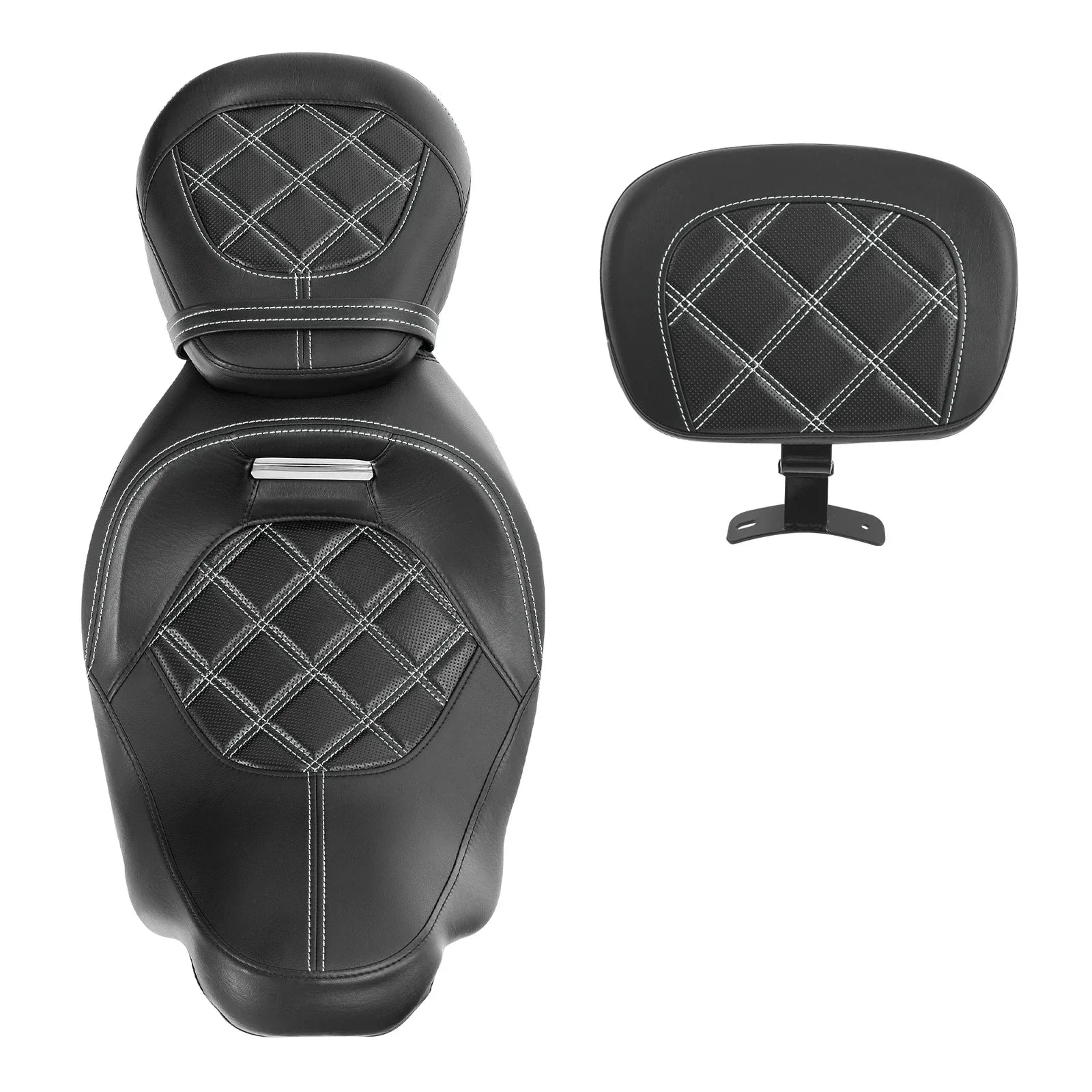 Low-Profile Driver Seats Backrest for Harley Touring (2009-2023)