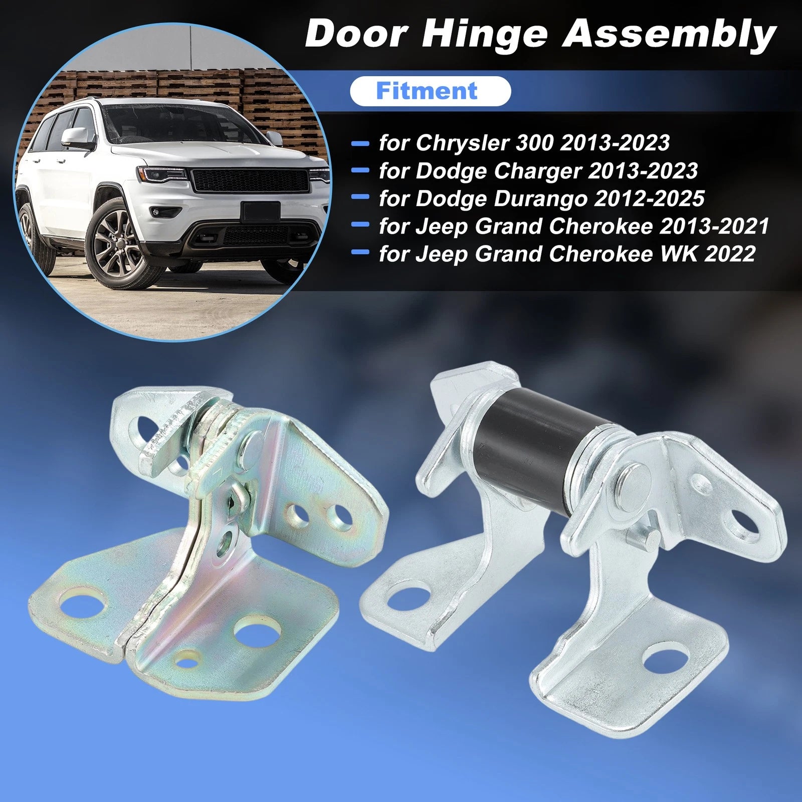 Front Right Upper Lower Door Hinge for Jeep Grand Cherokee (2013–2021) 55113664AI