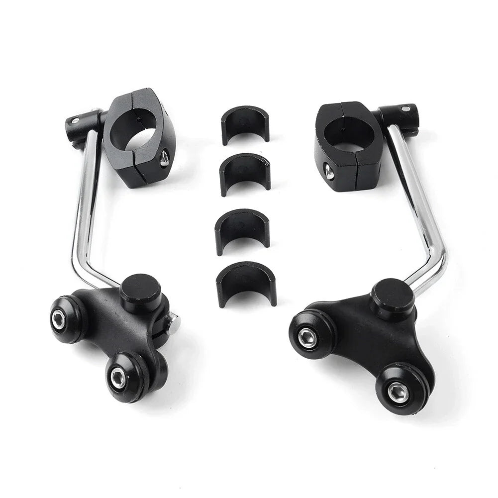 Universal Black Motorcycle Windshield Deflector