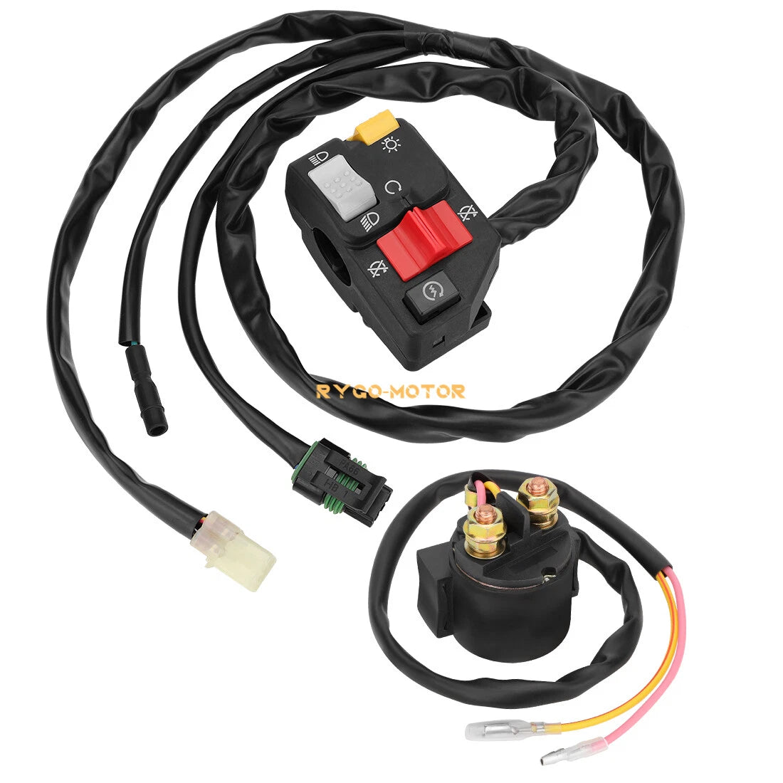 Handlebar & Starter Relay Switch for Honda Sportrax 250 TRX250EX 250EX (2001–2005)