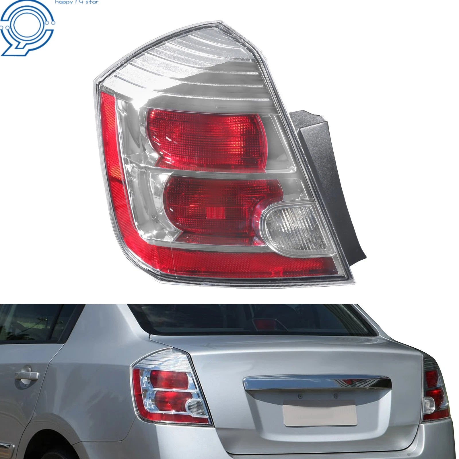 Rear Tail Light Brake Lamp for Nissan Sentra (2010–2012) Left Driver Side