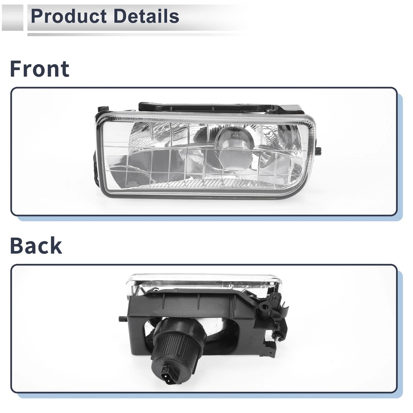 Left Front Bumper Side Marker Light Cover for BMW 3 Series (No. 63178357389)