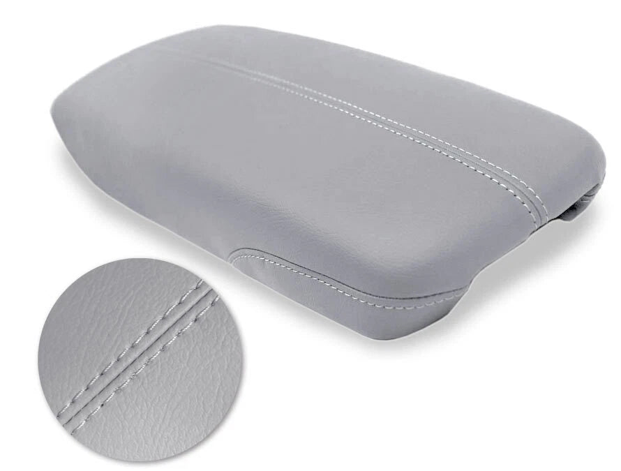 Center Console Lid Armrest Cover for Cadillac XTS (2013–2019) - Gray PVC