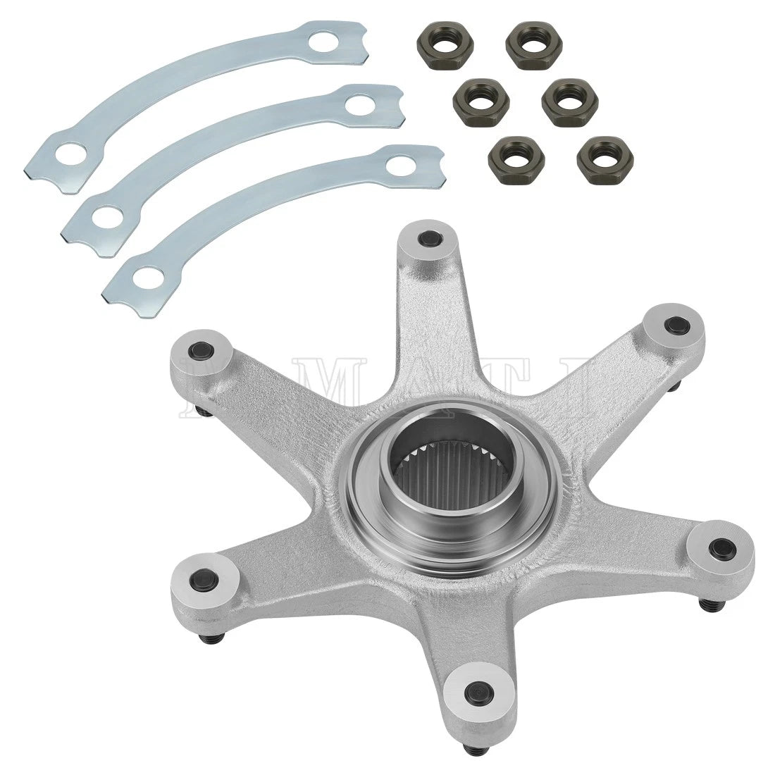 Rear Axle Sprocket Hub Collar & Bolts for Yamaha Banshee 350 (1989–2006)
