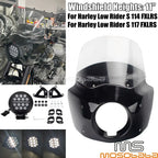 11" Front Fairing + 5.75" LED Headlight for Harley Davidson FXLRS (2020-2023)