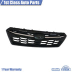 Front Bumper Upper Grille for Subaru Crosstrek (2018–2020) Black Chrome