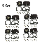 5X Carburetor Gasket Kit for Homelite C1U-W32, C1U-W32A (Zama RB-142)