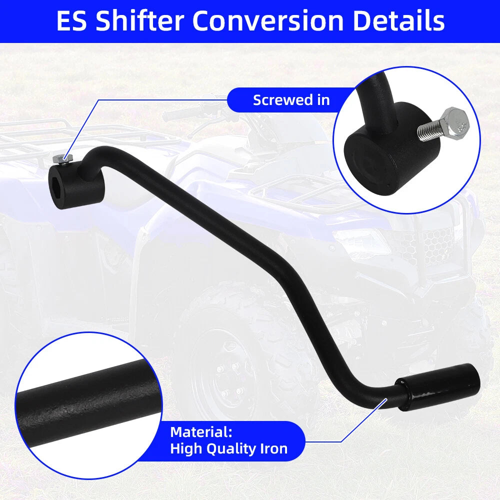 Manual to Foot Shift Conversion Kit for Honda Foreman Rancher 350 450 500 ES (2000–2023)