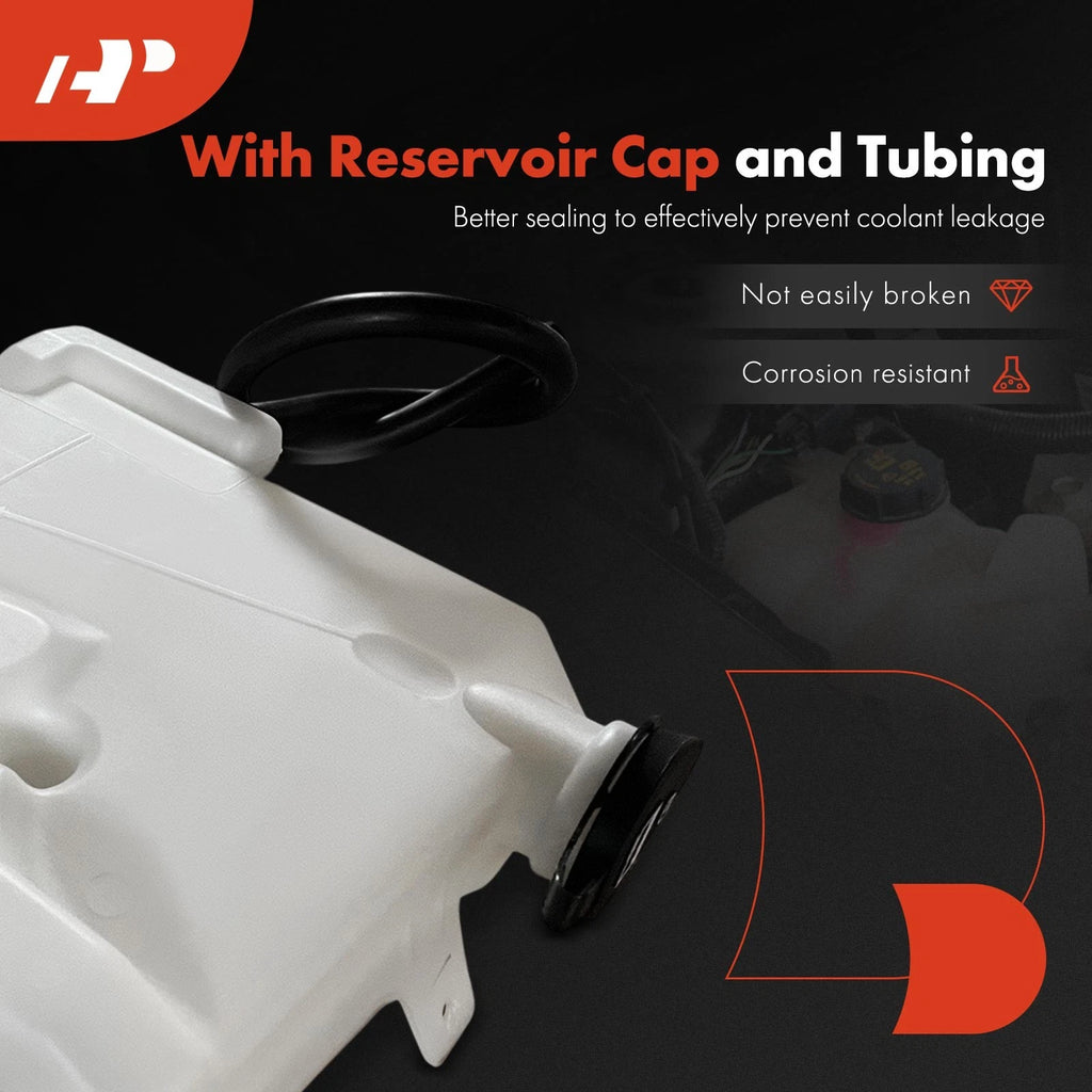 Coolant Reservoir Expansion Tank with Cap for Chevrolet Impala (2000–2016)