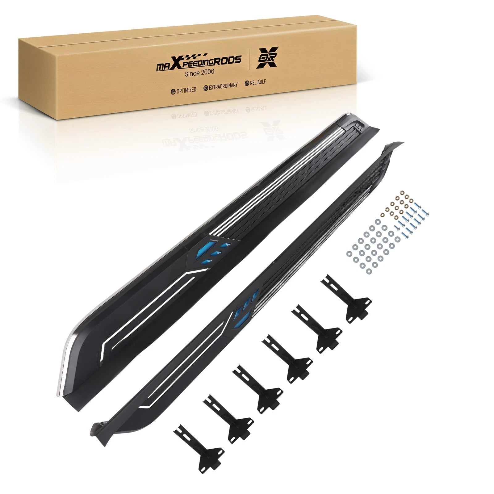 Non-Slip Running Boards Side Steps for Jeep Grand Cherokee (2022–2025)
