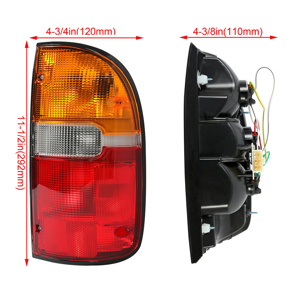 Passenger Side Tail Light for Toyota Tacoma (1995–2000)