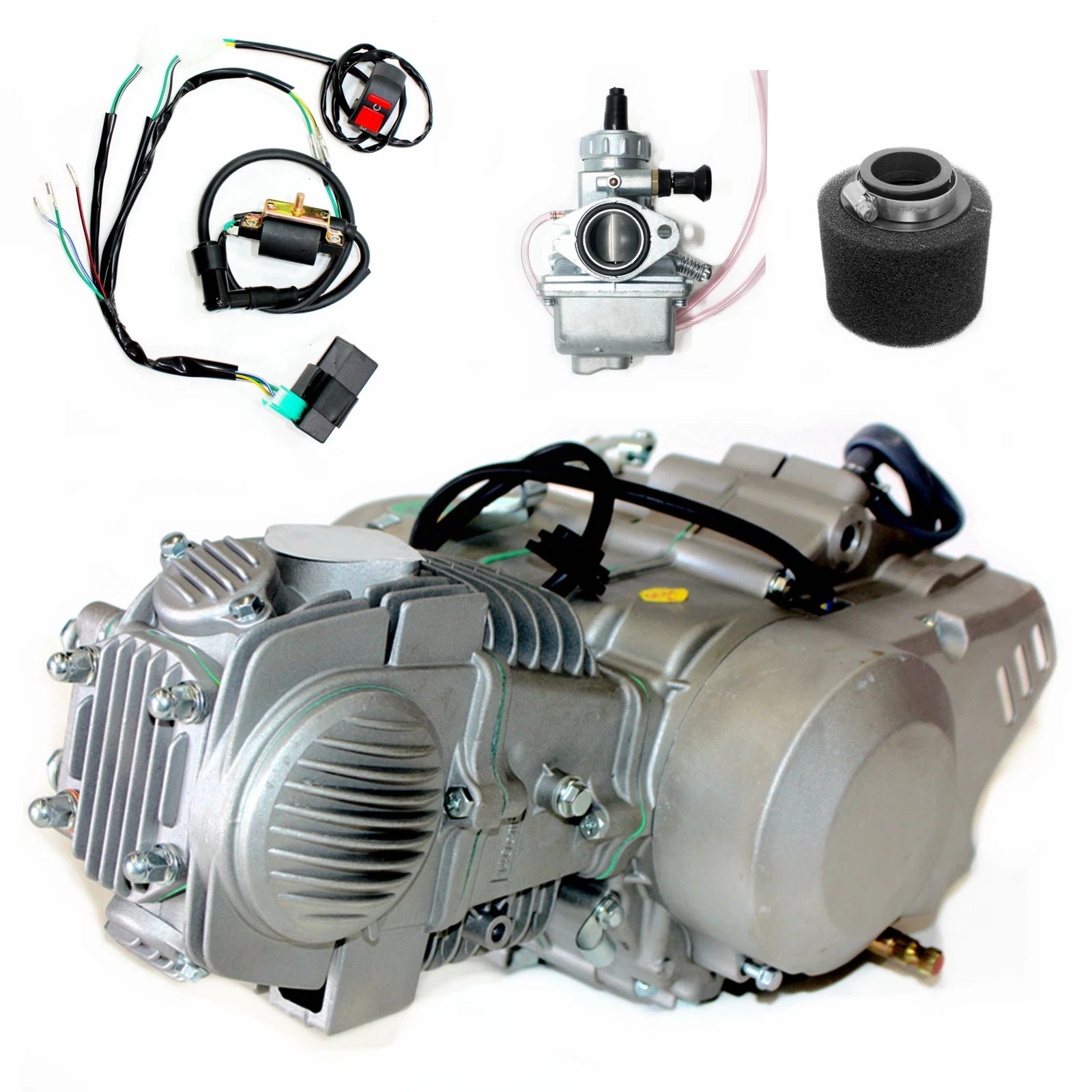 YX 140cc Kick Start Engine with Wiring Kit and Carb for PIT PRO DIRT BIKE