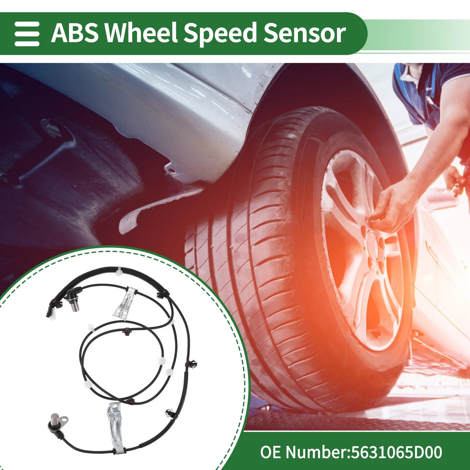 ABS Wheel Speed Sensor No. 5631065D00 for Suzuki Grand Vitara (2006–2014)